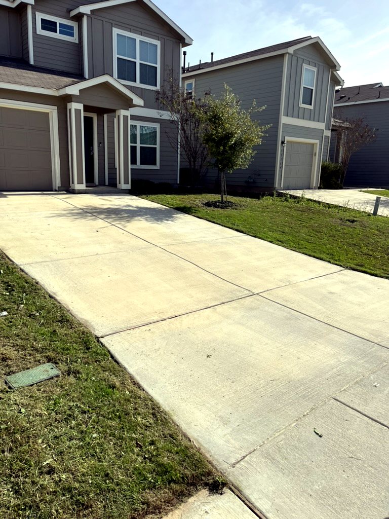 Front yard after Restore My Yard cleanup
